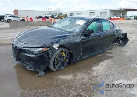 2020 Alfa Romeo Giulia Rwd из США, поврежденный, VIN ZARFAMAN3L7632937